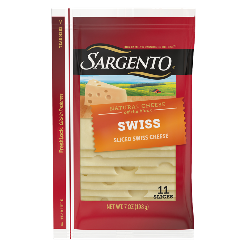 Sargento Sliced Swiss Natural Cheese - 11 slices