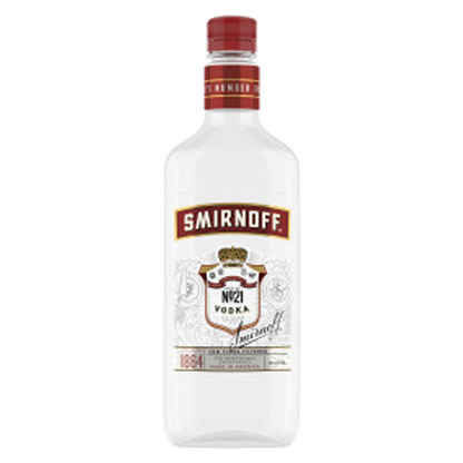 Smirnoff Vodka Plastic 750ml (80 Proof)