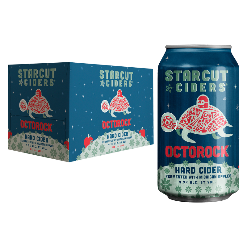 Starcut Ciders Octorock Cider 6pk 12oz Can 4.9% ABV
