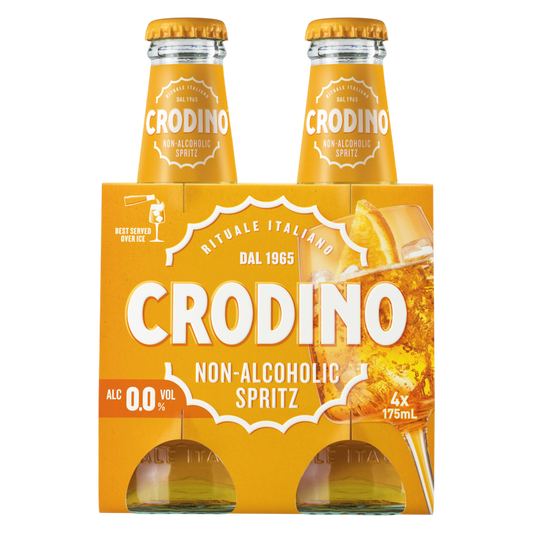Crodino Non-Alcoholic Spritz 4pk 175ml Bottle