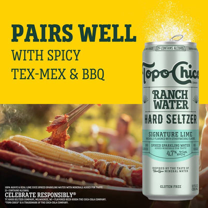 Topo Chico Ranch Water Hard Seltzer 12pk 12oz Cans 4.7% ABV