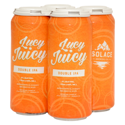 Solace Lucy Juicy DIPA 4pk 16oz Can 8.0% ABV