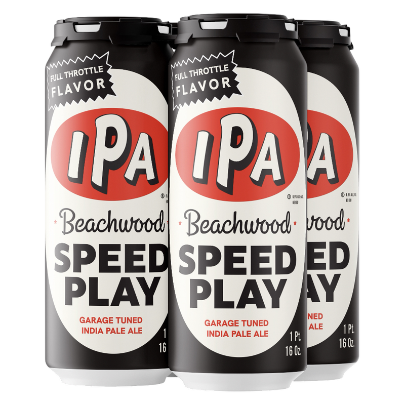 Beachwood Speed Play West Coast IPA 4pk 16oz Can