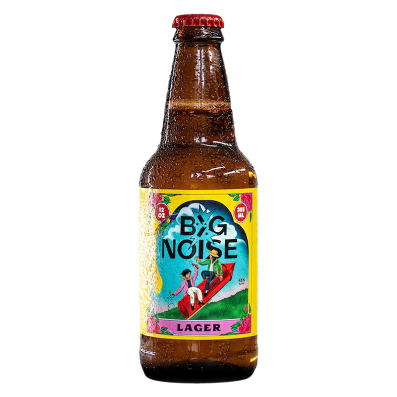 Big Noise Lager 6pk 12oz Btl 4.6 ABV%
