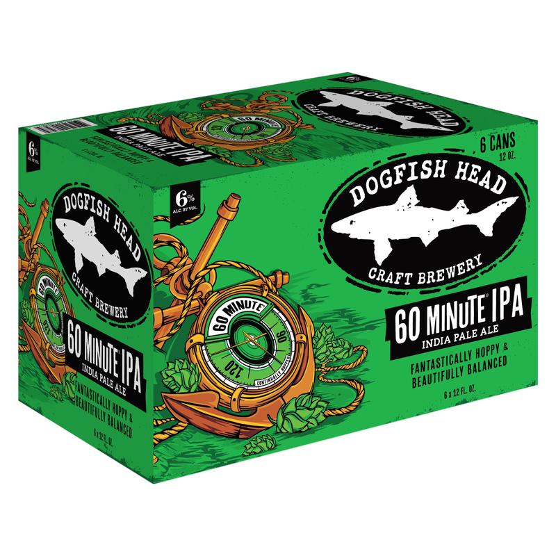 Dogfish Head 60 Minute IPA 6pk 12oz Can