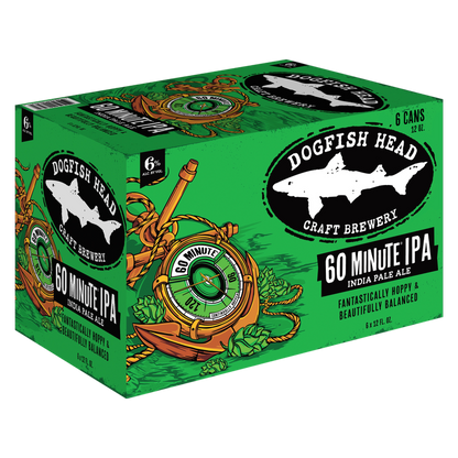 Dogfish Head 60 Minute IPA 6pk 12oz Can