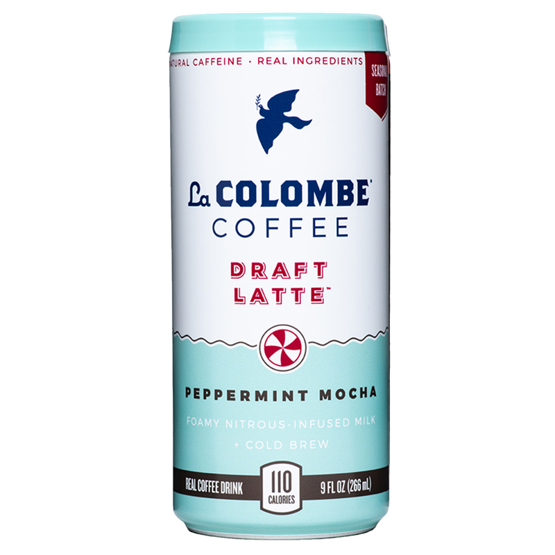 La Colombe Peppermint Mocha Draft Latte 9oz Can