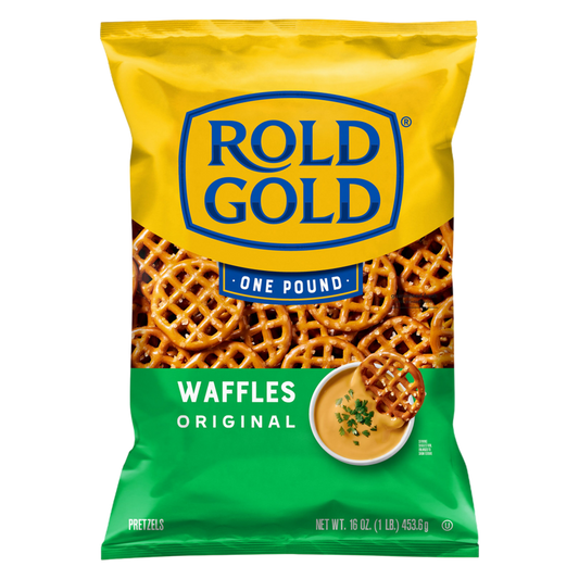 Rold Gold Pretzels Waffles, 16oz