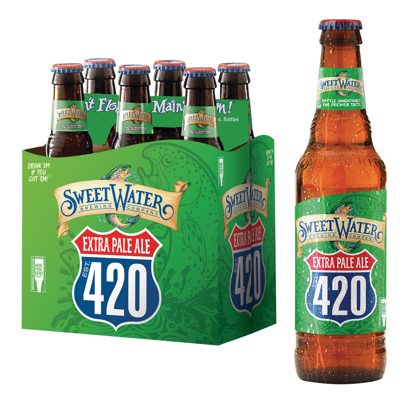 SweetWater 420 Pale Ale 6pk 12oz Btl 5.7% ABV