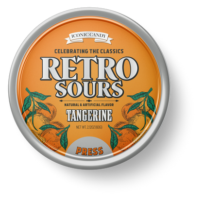 Retro Sours Tangerine, 2.12oz