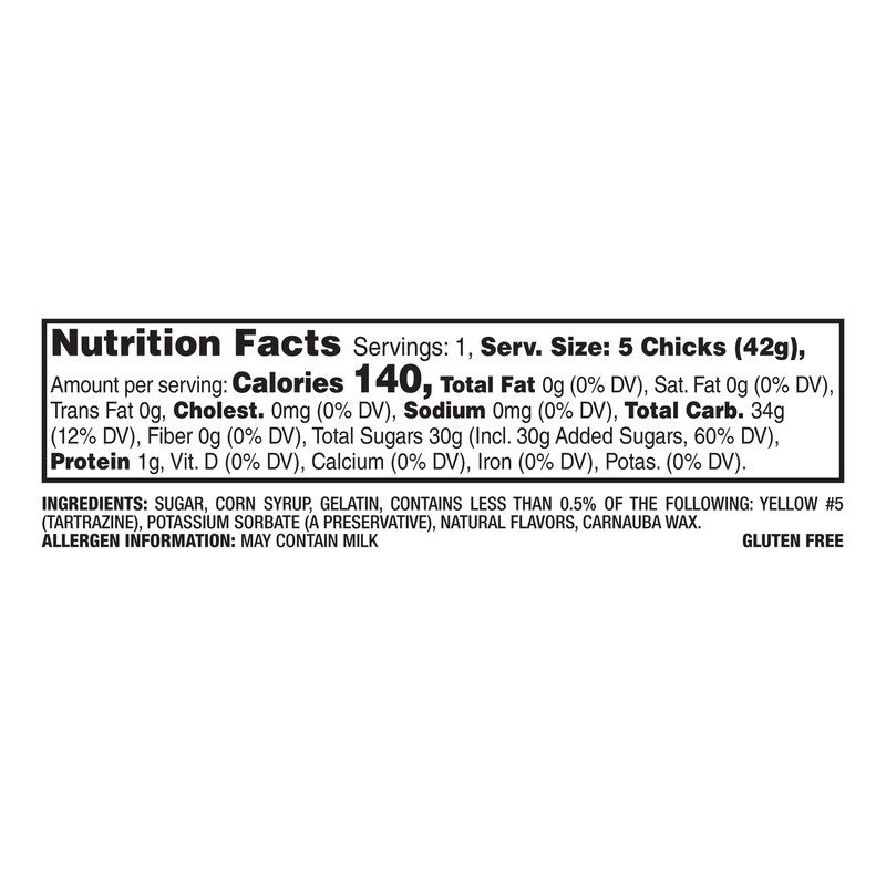 Peeps Marshmallow Chicks 5ct