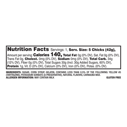 Peeps Marshmallow Chicks 5ct