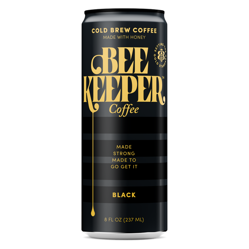 Beekeeper Coffee Black Cold Brew 8oz Can