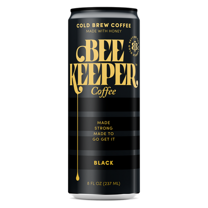 Beekeeper Coffee Black Cold Brew 8oz Can