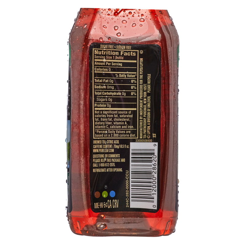 Pure Leaf Unsweetened Black Iced Tea 18.5oz