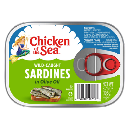 Chicken of the Sea Sardines in Olive Oil 3.75oz