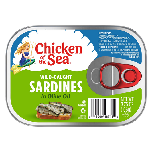Chicken of the Sea Sardines in Olive Oil 3.75oz
