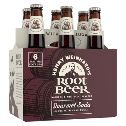 Henry Weinhard's Root Beer 6pk 12oz Btl