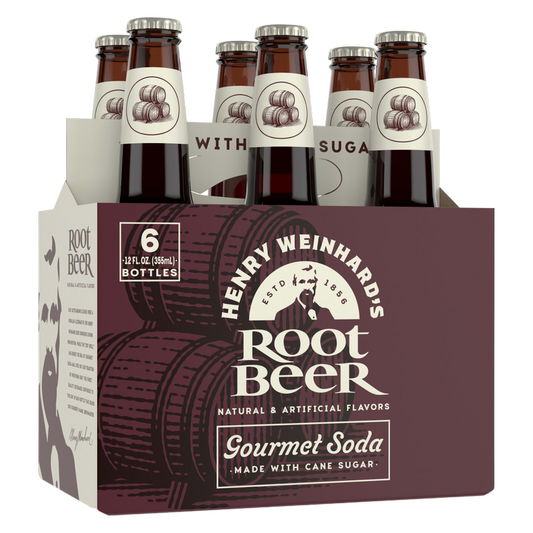 Henry Weinhard's Root Beer 6pk 12oz Btl
