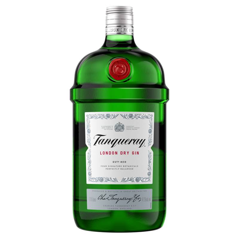 Tanqueray London Dry Gin, 1.75 L (94.6 Proof)