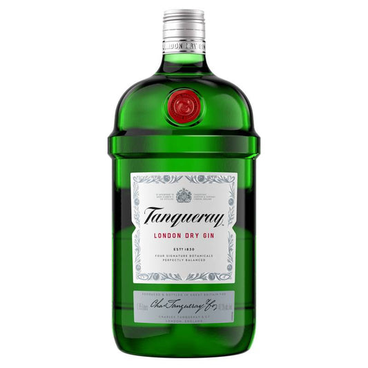 Tanqueray London Dry Gin, 1.75 L (94.6 Proof)