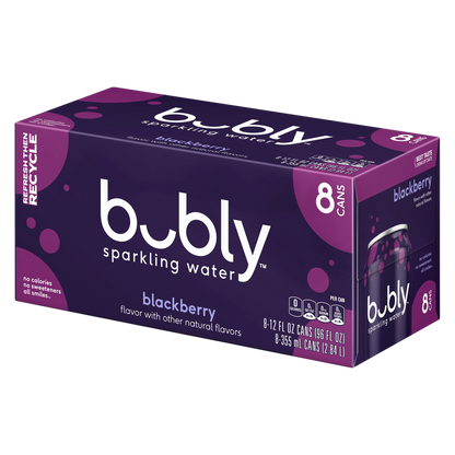 Bubly Blackberry 8pk 12oz Can