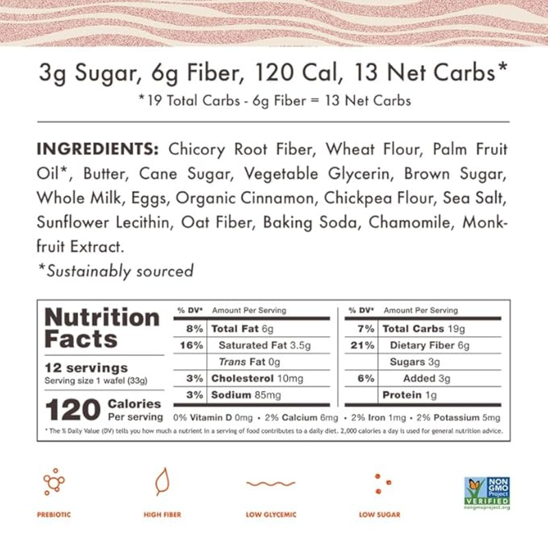 Rip Van Wafles Snickerdoodle, 1.16oz case 12 CT