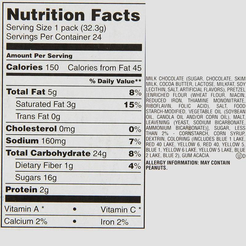 M&M's Pretzel Chocolate Candy 1.14oz