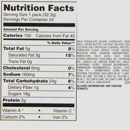 M&M's Pretzel Chocolate Candy 1.14oz