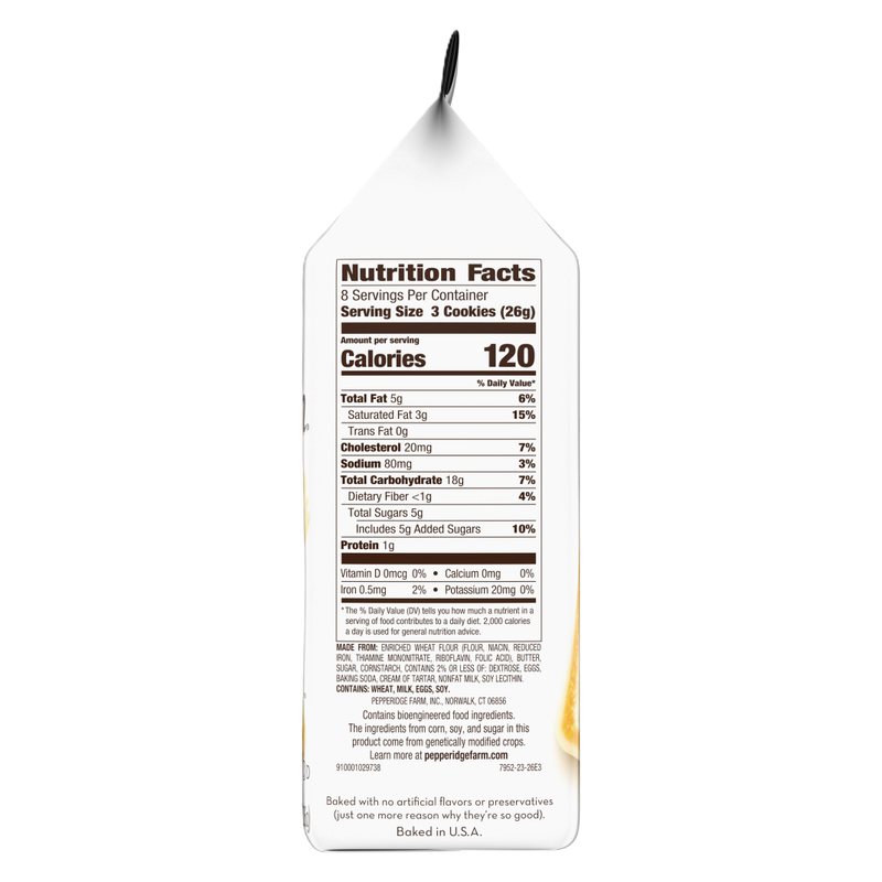 Pepperidge Farm Chessmen Butter Cookies, 7.25oz