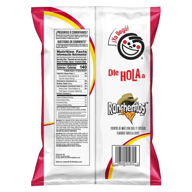 Doritos Rancheritos 7.625oz