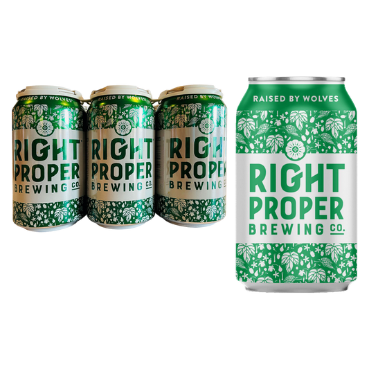 Right Proper Raised by Wolves Pale Ale 6pk 12oz Can 5.0% ABV