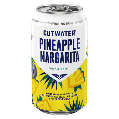 Cutwater Pineapple Margarita 4pk 12oz Can 10% ABV