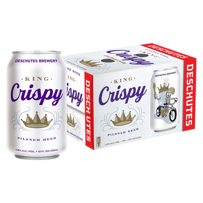 Deschutes King Crispy Pilsner 6/12oz Can