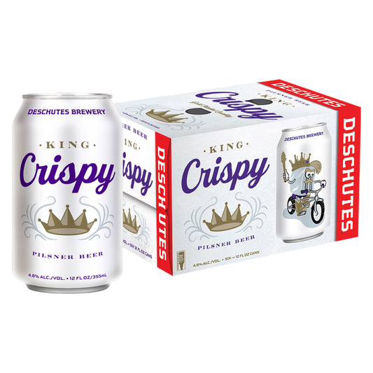 Deschutes King Crispy Pilsner 6/12oz Can