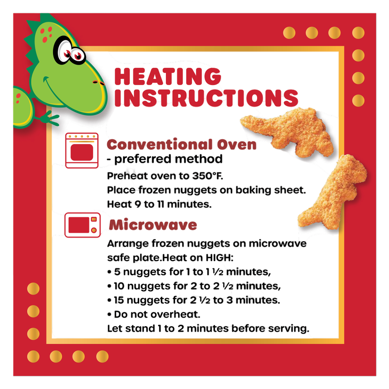 Tyson All Natural White Meat Dino Nuggets 29oz