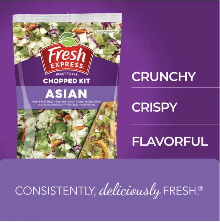 Fresh Express Asian Chopped Salad Kit - 12.3oz