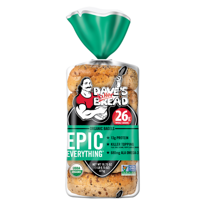 Dave's Killer Bread Epic Everything Bagels - 16.75oz