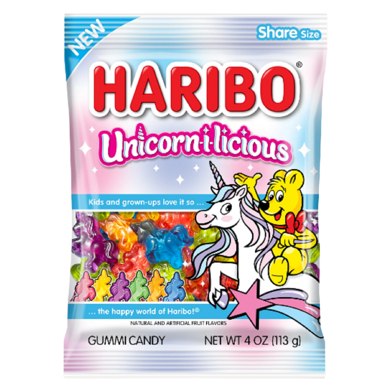 Haribo Unicorn-i-licious, 5oz