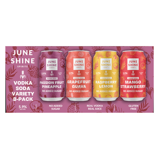 Juneshine Vodka Soda 8pk