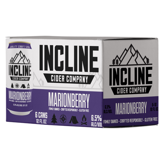 Incline Scout Marionberry Hopped Cider 6pk 12oz Can