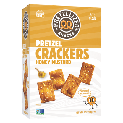 PRETZELIZED™ Honey Mustard Pretzel Crackers, 6.5oz