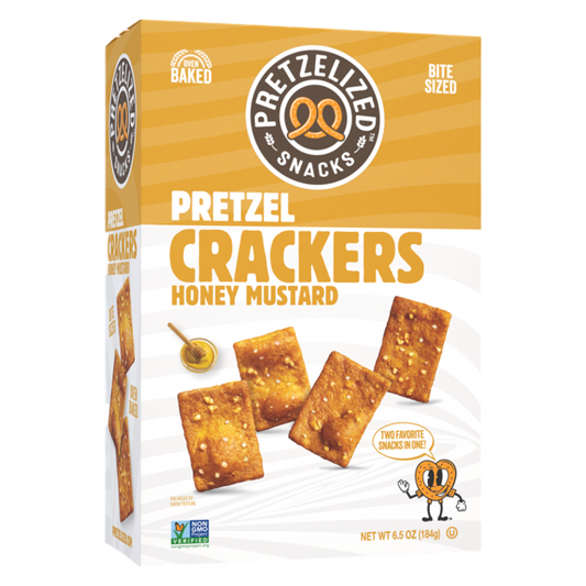 PRETZELIZED™ Honey Mustard Pretzel Crackers, 6.5oz