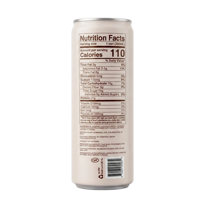 Good Nut Premium Organic Chocolate Coconut Water 11.8oz Can 6pk
