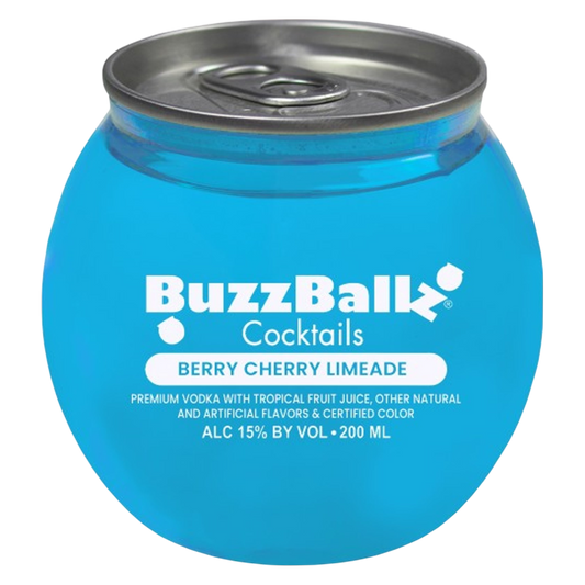 BuzzBallz Cocktails Berry Cherry Limeade 200ml 15% ABV