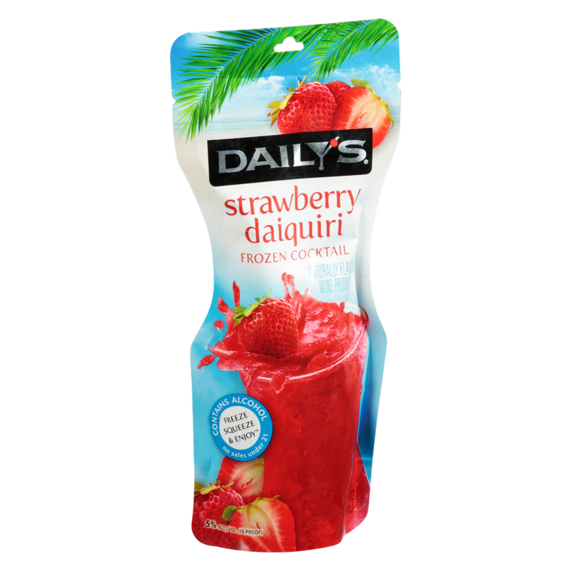 Daily's Strawberry Daiquiri Single 10oz Pouch 5% ABV