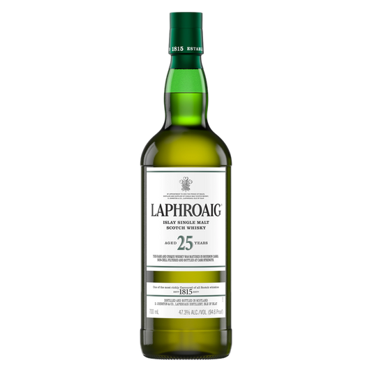 Laphroaig 25 Year Scotch 700ml Bottle