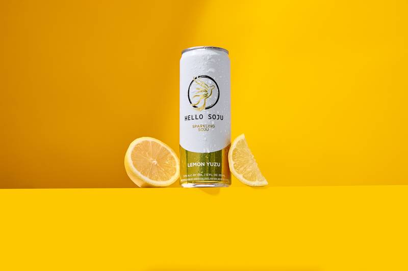 Hello Soju Lemon Yuzu 4pk 12oz Can