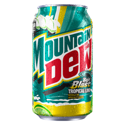 Mountain Dew Baja Blast 12pk 12oz Can