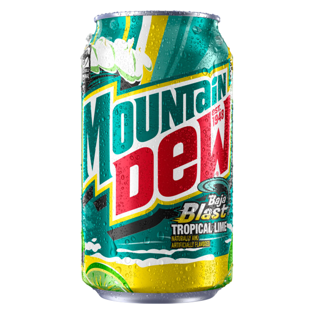 Mountain Dew Baja Blast 15pk 12oz Can